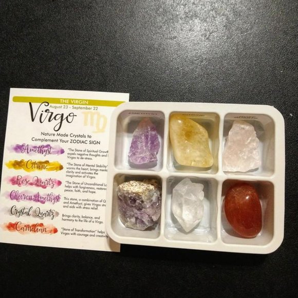Horoscope Other - Virgo Horoscope Crystals Set Of 6